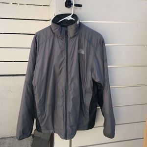 North Face Gray Quilted Jacket